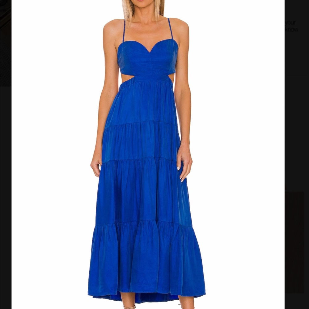 REVOLVE Karina Grimaldi Royal Blue Dress